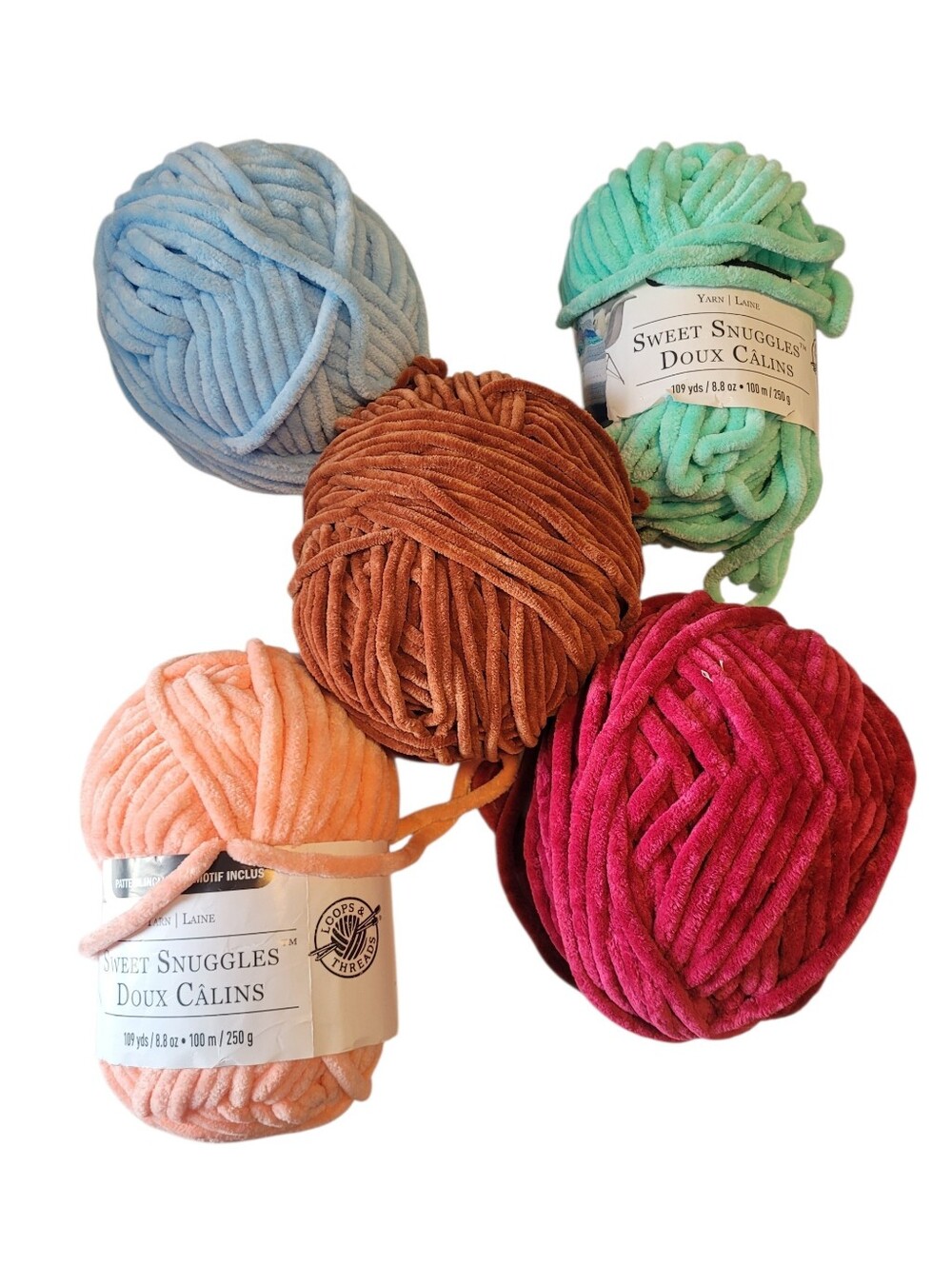 Sweet Snuggles Plush Yarn - Bundle